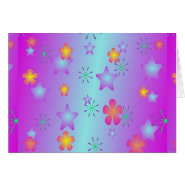 Stars And Flowers (Front Horizontal)