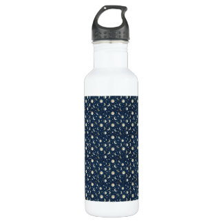 Stars and Moon Pattern 710 Ml Water Bottle