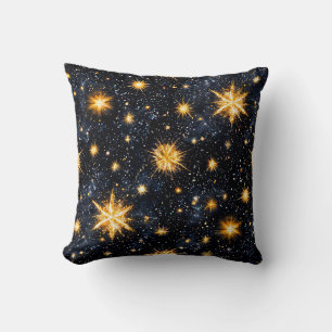 Stars and night sky cushion