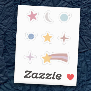 Stars and Planets Stickers Set