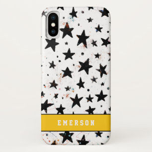 stars and space fun astronomy pattern Case-Mate iPhone case