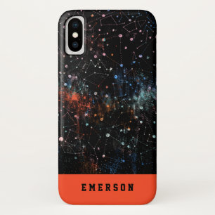 stars and space fun astronomy pattern Case-Mate iPhone case