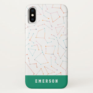stars and space fun astronomy pattern Case-Mate iPhone case