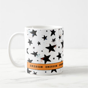 stars and space fun astronomy pattern coffee mug