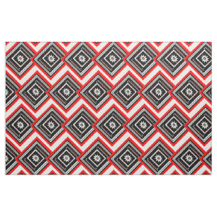 Stars and Squares Chevron Fabric