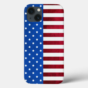 Stars and Stripes-American Flag by Shirley Taylor iPhone 13 Case