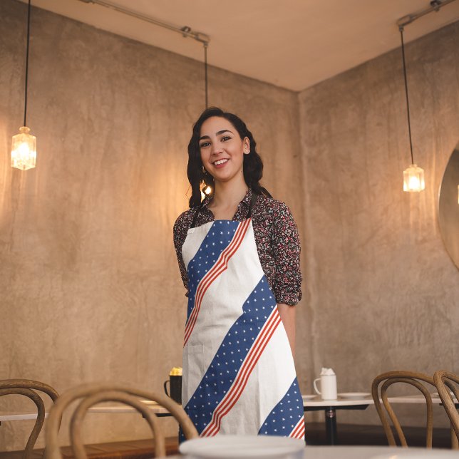 Stars and Stripes Apron (Creator Uploaded)