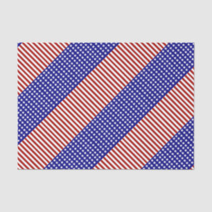 Stars and Stripes Background Tissue Paper