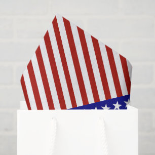Stars and Stripes Background Tissue Paper