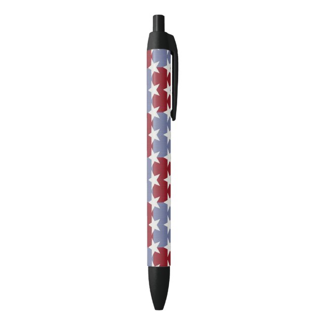 Stars and Stripes Black Ink Pen (Bottom (Vertical))