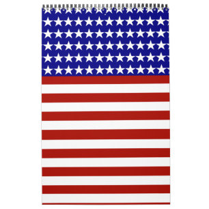 Stars and Stripes Calendar