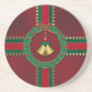 Stars and Stripes Christmas Coaster
