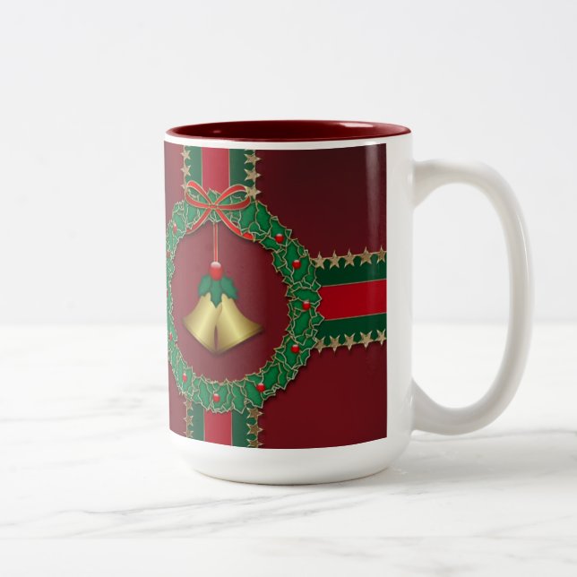 Stars and Stripes Christmas Mug (Right)