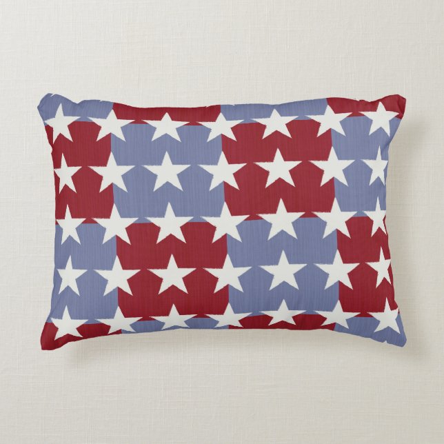 Stars and Stripes Decorative Cushion (Front)