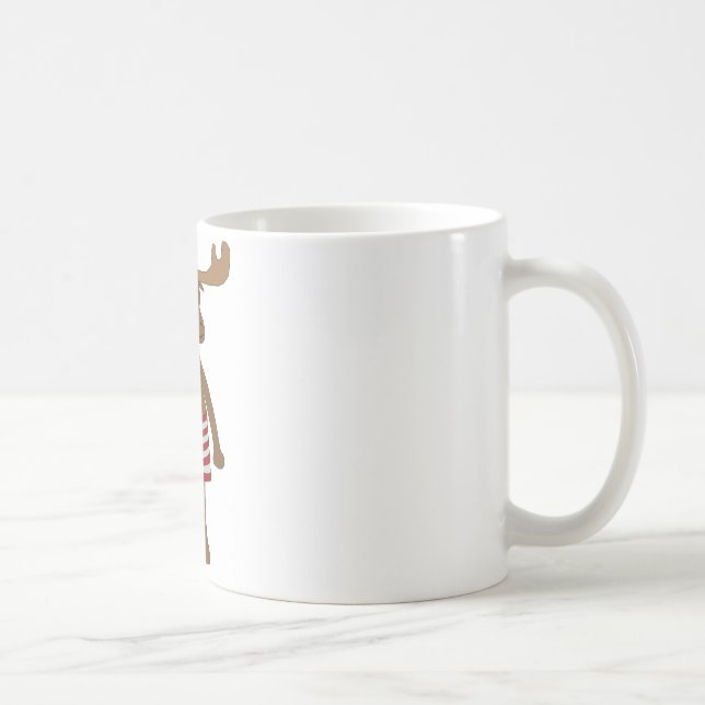 Stars and Stripes, Eh? Coffee Mug (Right)