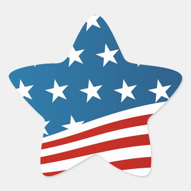 Stars and Stripes Envelope Seal (Front)