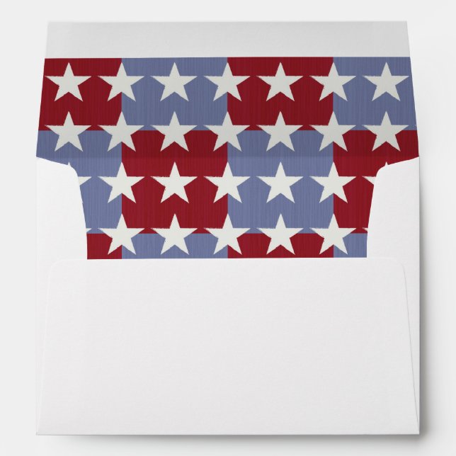 Stars and Stripes Envelopes (Back (Bottom))