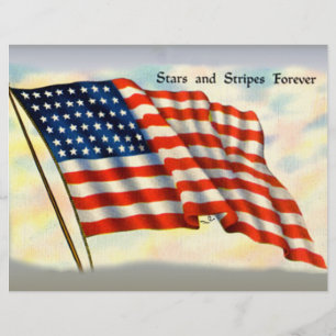 Stars and Stripes Forever, 4th of July Flyer