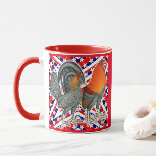 Stars and Stripes Gamefowl Mug