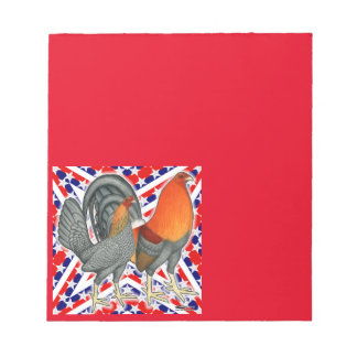 Stars and Stripes Gamefowl Notepad