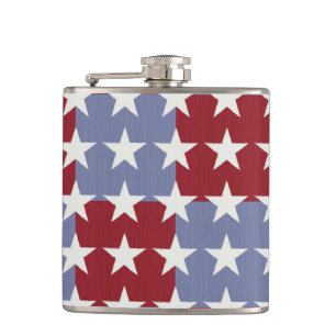 Stars and Stripes Hip Flask