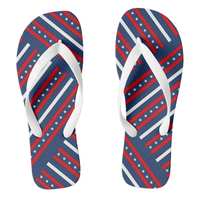 Stars and Stripes Jandals (Footbed)