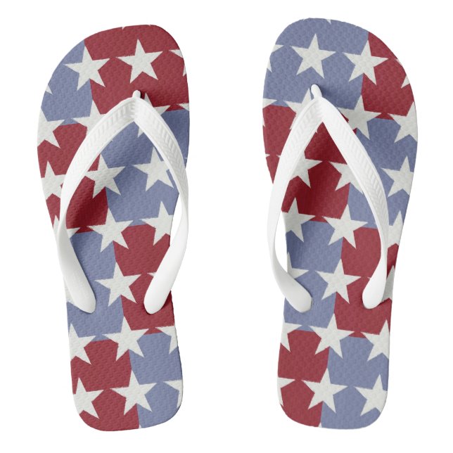 Stars and Stripes Jandals (Footbed)