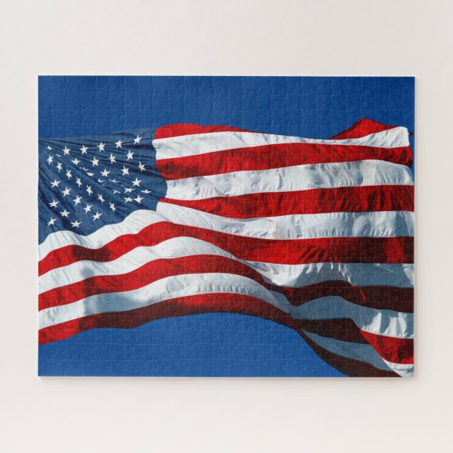stars and stripes jigsaw puzzle (Horizontal)