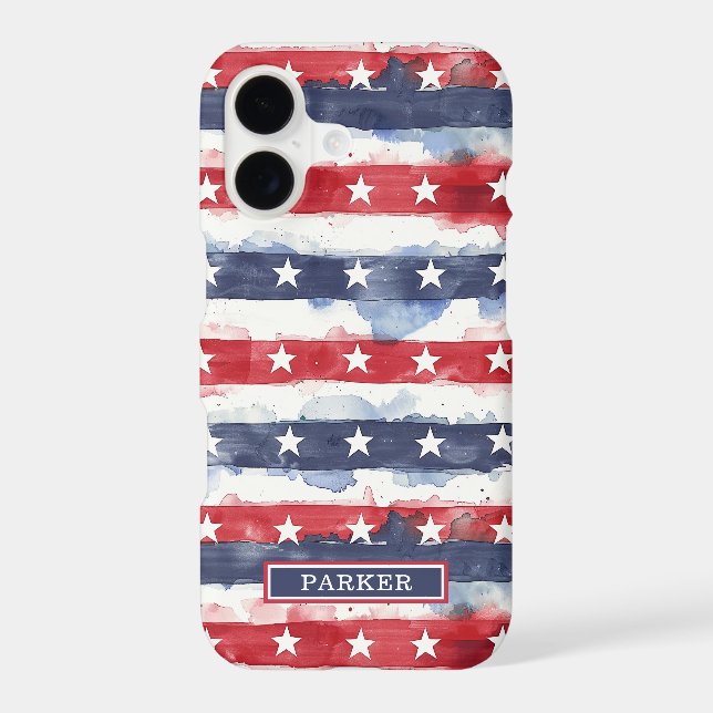 Stars and Stripes Monogrammed (Back)