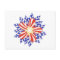 Stars and Stripes Patriotic Flower Postcards