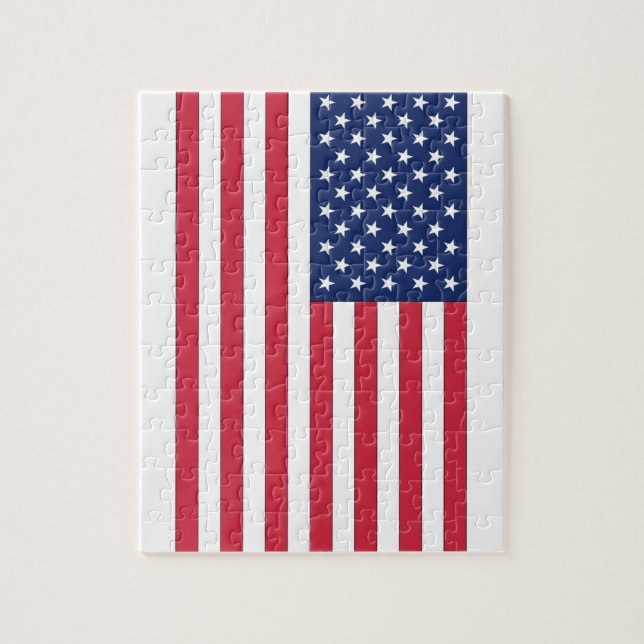 Stars and Stripes Puzzle (Vertical)