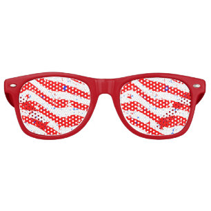 Stars and Stripes Retro Sunglasses