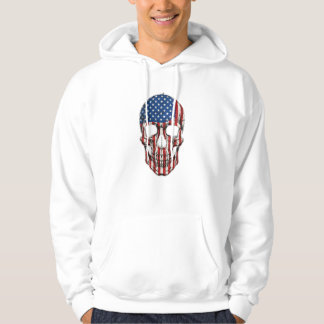 Stars and Stripes Skull Hoodie