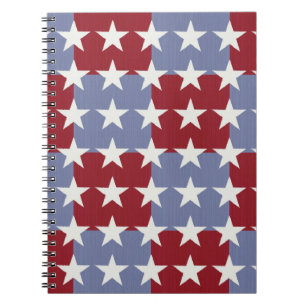 Stars and Stripes Spiral Notebook