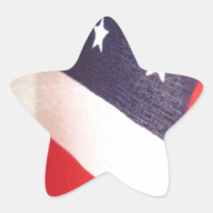Stars and Stripes Star Sticker