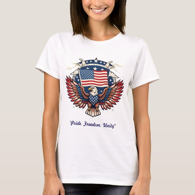 "Stars and Stripes" T-Shirt (Front)