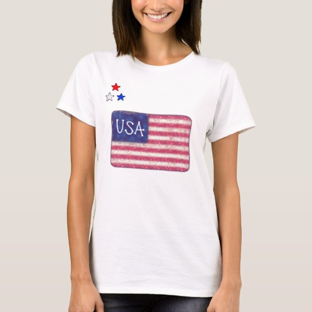 STARS AND STRIPES TEE SHIRT (Front)