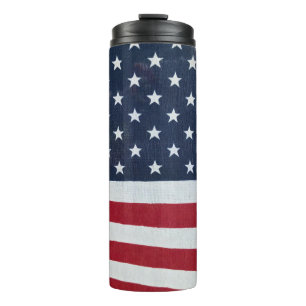 Stars and Stripes Thermal Tumbler