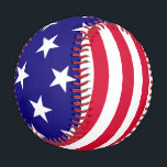 Stars And Stripes US Flag Design Baseball<br><div class="desc">A Stars And Stripes US Flag Design adapted with this particular product in mind. A custom made baseball, a one of a kind, a great gift idea. Here's a selection of fine custom US flag style embroidery gifts as unique as you are. Use the "Ask this Designer" link to contact...</div>