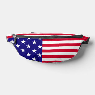 Stars And Stripes US Flag Design Bum Bags