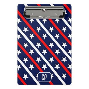 Stars And Stripes USA Flag Custom Mini Clipboard