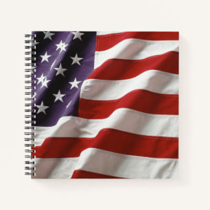 Stars and Stripes - USA Flag Notebook