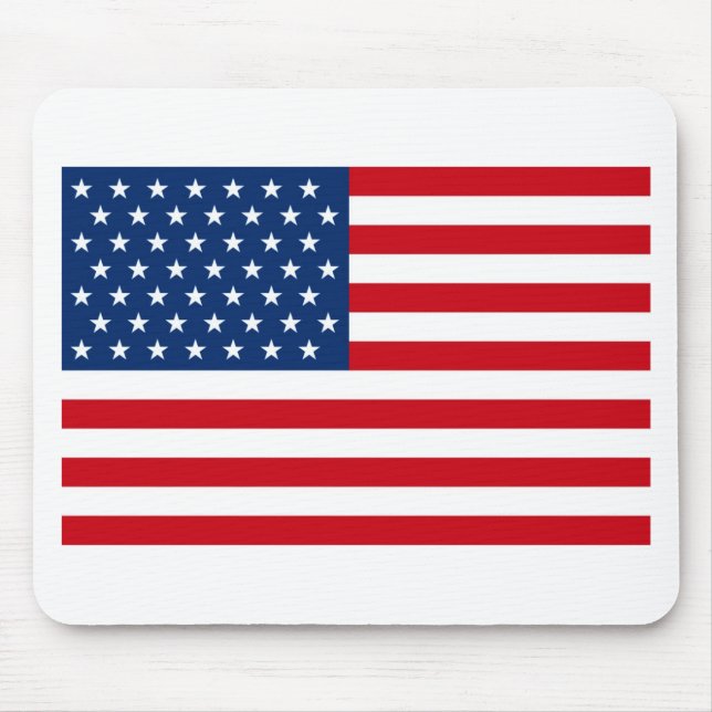 Stars and Stripes USA Mouse Pad (Front)