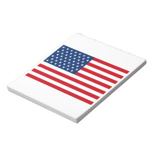 Stars and Stripes USA Notepad