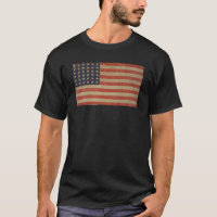 Stars and Stripes Vintage Patriotic American Flag