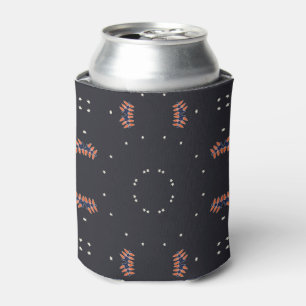 Stars And Unique Spaceship Pattern Can Cooler