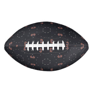 Stars And Unique Spaceship Pattern Football