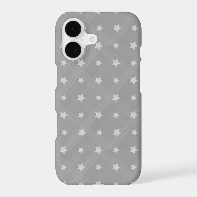 Stars background with textile pattern (Back)