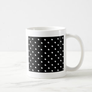 Stars Black White The MUSEUM Zazzle Gifts Coffee Mug