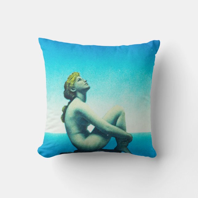 Stars, by Maxfield Parrish Cushion (Front)